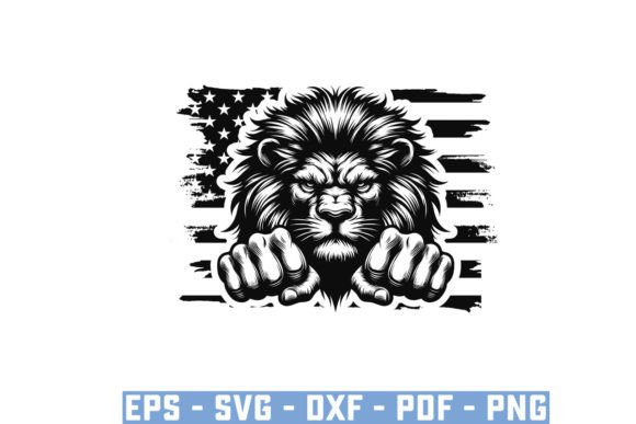 Download Funny Angre Lion Face Silhouette Files - Silhouette Collection