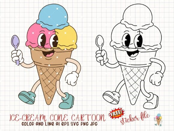 Download Ice Cream Svg Dessert Clipart Doodle - Premium Resources