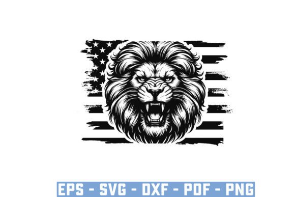 Download Angre Lion Face Silhouette Files - Silhouette Collection