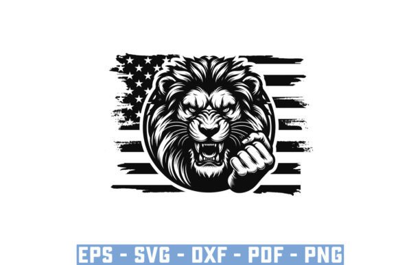 Download Angre Lion Face Silhouette Files - Silhouette Collection