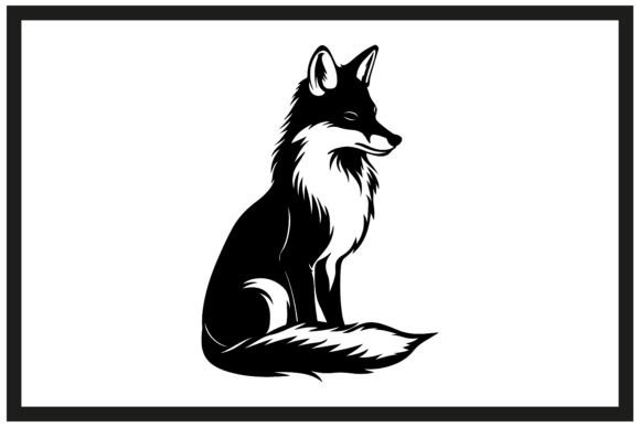 Download Fox Silhouette Stock Vector Illustration - Silhouette Collection