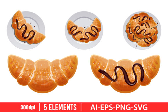 Download Traditional French Croissant Clipart - Croissant clipart Collection