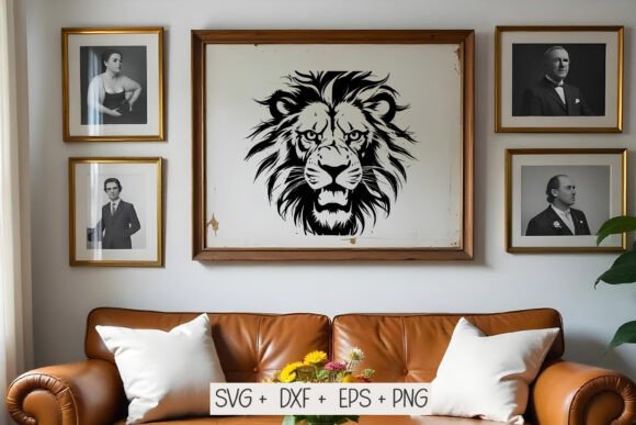 Download Lion Head SVG, Lion Silhouette Svg - Silhouette Collection