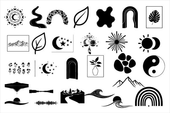 Download Aesthetic Printable Wall Silhouettes - Silhouette Collection