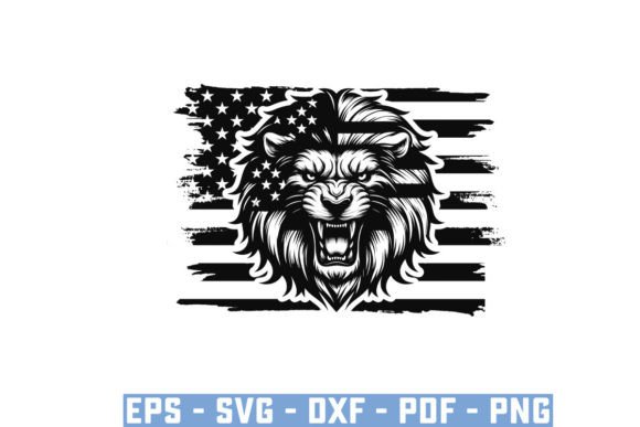 Download Funny Angre Lion Face Silhouette Files - Silhouette Collection