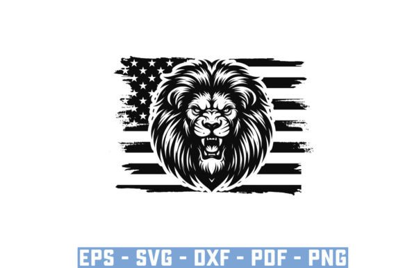 Download Funny Angre Lion Face Silhouette Files - Silhouette Collection