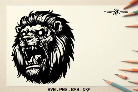 Download Angry Lion Head Svg - Lion head svg Collection